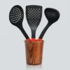 "Non-stick-safe cooking spoon set – heat resistant kitchen tools"