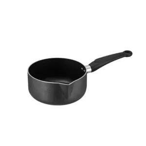 "Non-stick milk pot without lid – available in multiple sizes"