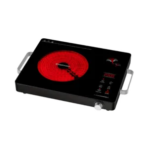 WF-142 ceramic cooker with stainless steel pot and modern design"