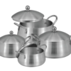 "10-piece Omega patela set – durable cookware for heavy use"
