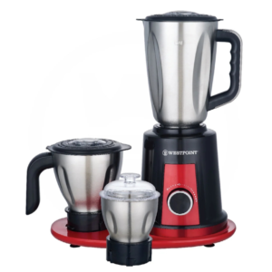 "Westpoint WF-367 blender grinder with stainless steel jar and jug"