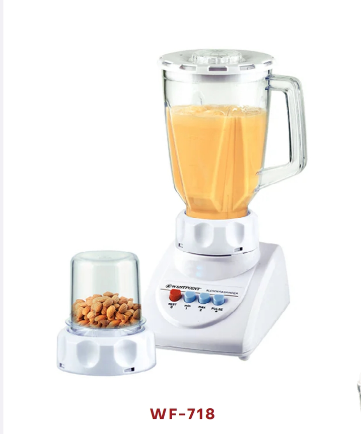 "WF-718 blender grinder with multipurpose jars"