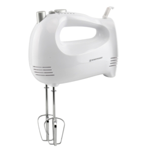 "Westpoint WF-9301 hand mixer with 5-speed settings, beaters and dough hooks"