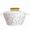"Heritage style dinner set with traditional floral pattern"