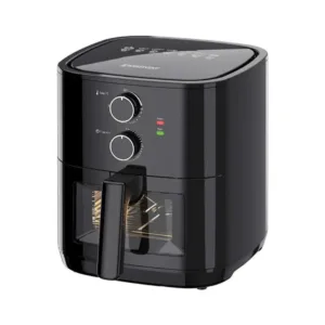 "Family-size air fryer WF-5256 with temperature control dial"