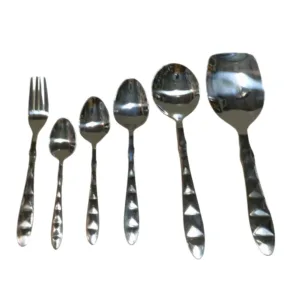 29-Piece Stainless Steel Cutlery Set with Stand – Premium Tableware