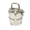 Stainless steel 2 khana hot & cool tiffin lunch box