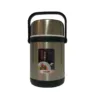 Stainless steel hot & cool lunch carrier with handle and extra inner bowl