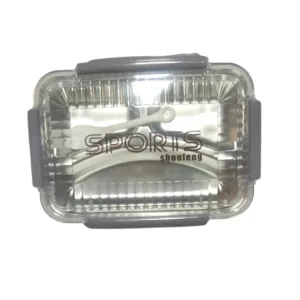 SmartLock hot & cool stainless steel tiffin with acrylic cover, silicon seal, 3 partitions, and spoon