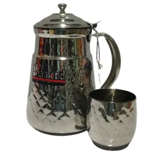 rose-stainless-steel-water-set-7pcs-naqshi-design